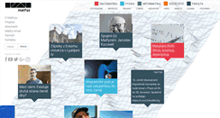 Desktop Screenshot of matfyz.cz