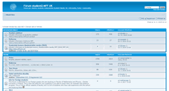 Desktop Screenshot of forum.matfyz.info